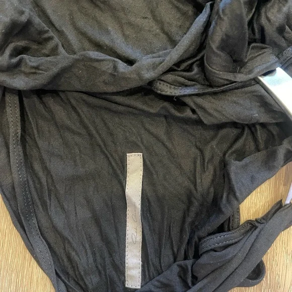 Rick Owens Black Draped Dress